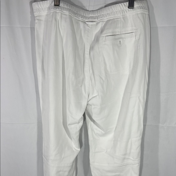 JAMES PERSE WHITE DRAWSTRING CASUAL PANTS SIZE 2 - Picture 6 of 9